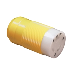 Marinco 305CRCN Locking Female Connector 30A 125V 2P3W (L5-30R) | Blackburn Marine Dock & Marine Shorepower